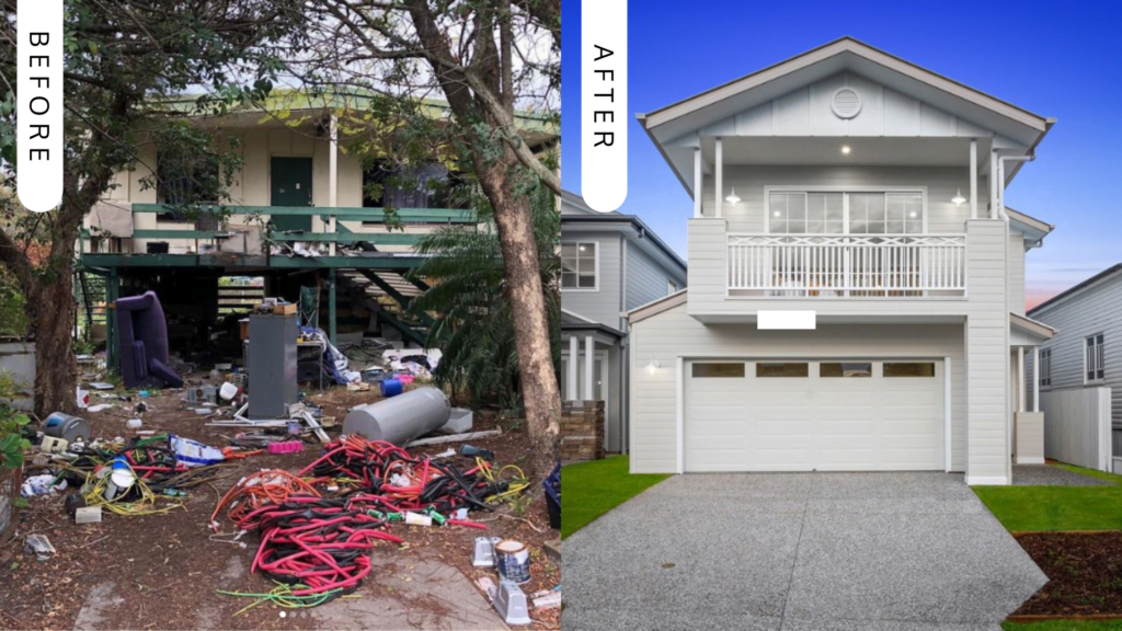 Dramatic home renovation in Brisbane: Compare the before and after