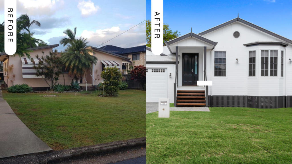 Modern Brisbane home with contemporary architecture